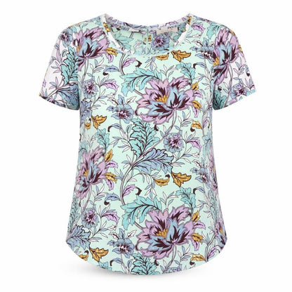 Womens UK Size 10 Marks and Spencer Multicoloured Basic Blouse