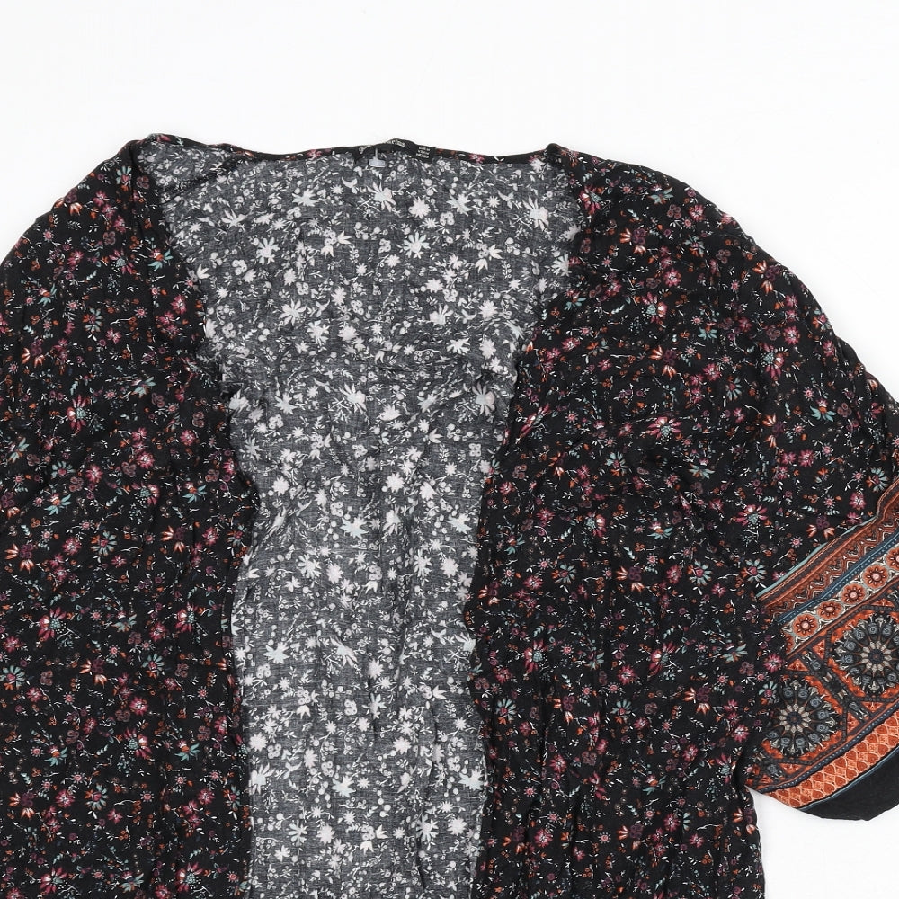 Womens UK Size M Stradivarius Multicoloured Kimono Blouse