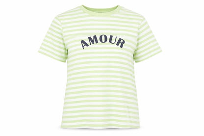 Womens UK Size 6 Marks and Spencer Green Basic T-Shirt