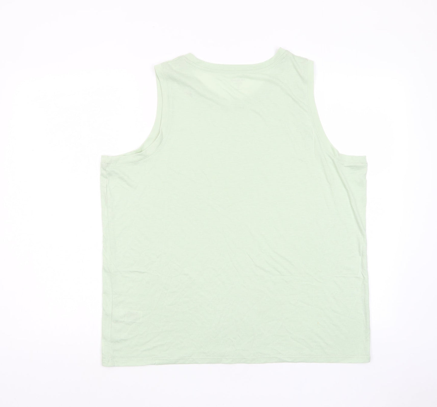 Womens UK Size 16 Marks and Spencer Green Basic Tank