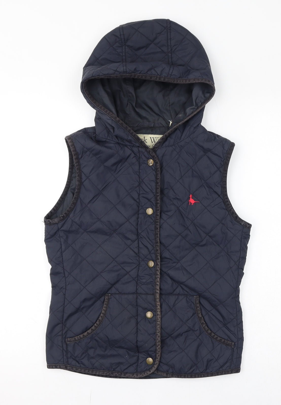 Womens UK Size 8 Jack Wills Blue Gilet