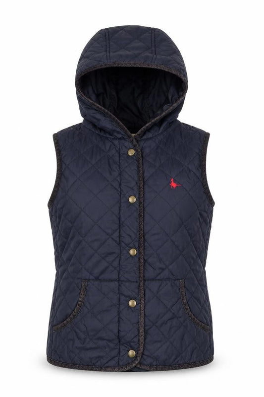 Womens UK Size 8 Jack Wills Blue Gilet