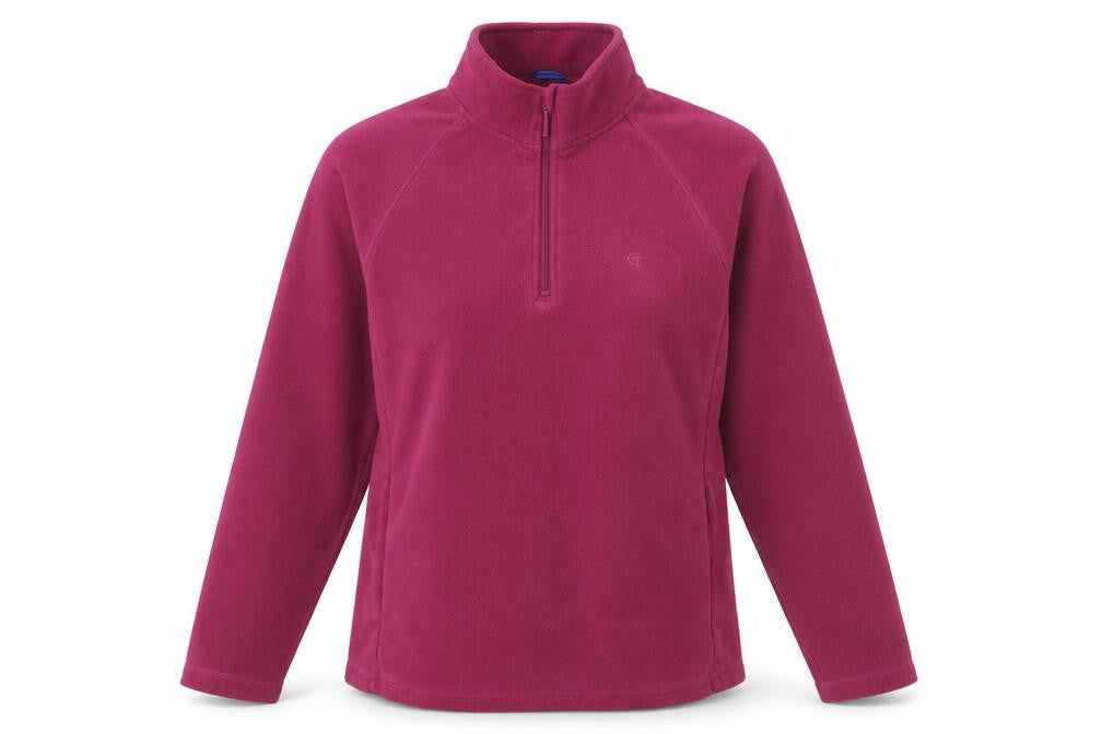 Womens UK Size M Cotton Traders Pink Pullover Sweatshirt