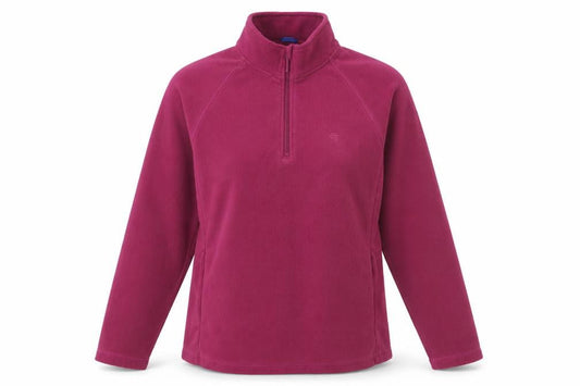 Womens UK Size M Cotton Traders Pink Pullover Sweatshirt