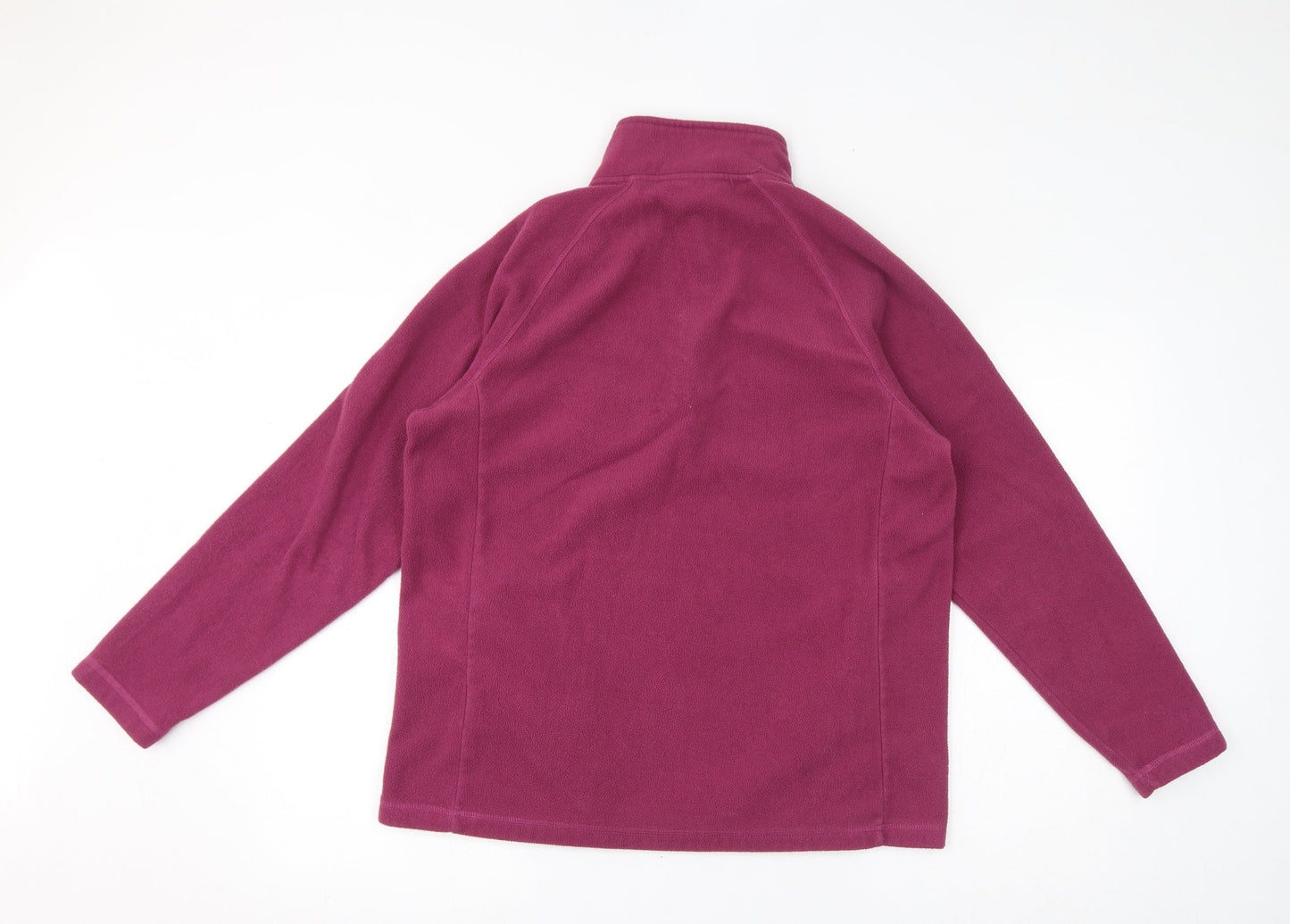 Cotton Traders Womens Pink Polyester Pullover Sweatshirt Size M Pullover - Pockets
