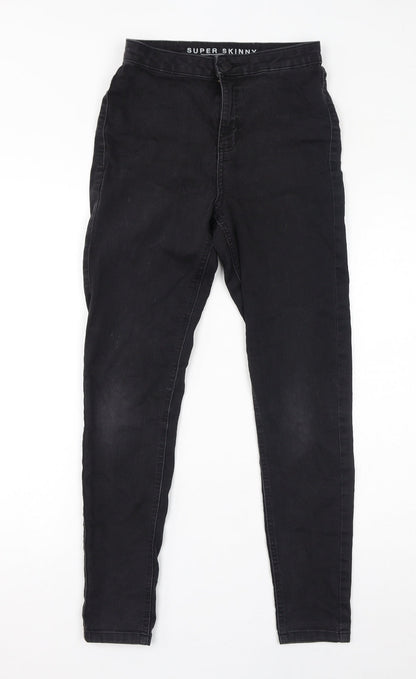 Womens UK Size 10 Marks and Spencer Regular Fit Skinny Black Jeans