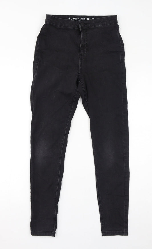 Womens UK Size 10 Marks and Spencer Regular Fit Skinny Black Jeans