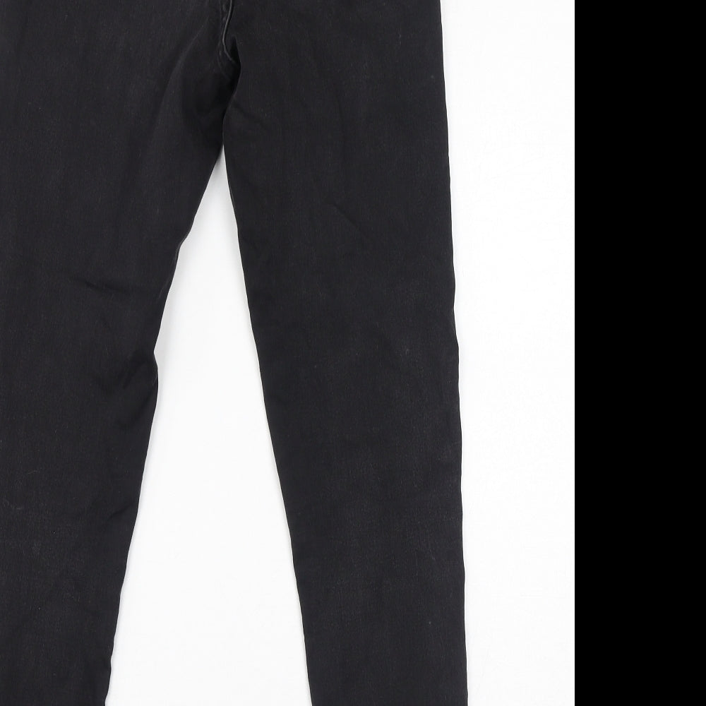 Womens UK Size 10 Marks and Spencer Regular Fit Skinny Black Jeans