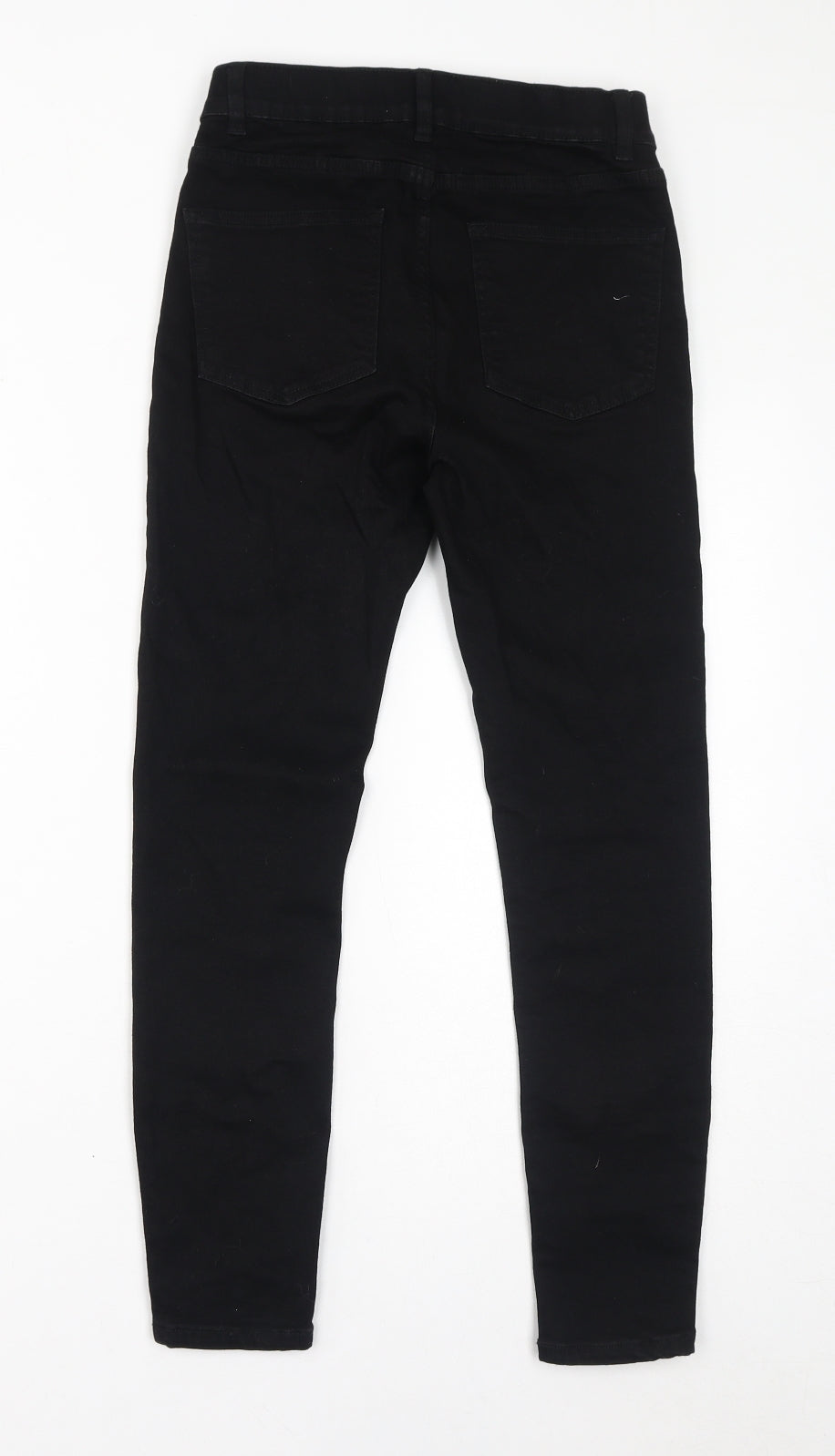 365 Denim Womens Black Cotton Skinny Jeans Size 8 L26 in Regular Zip