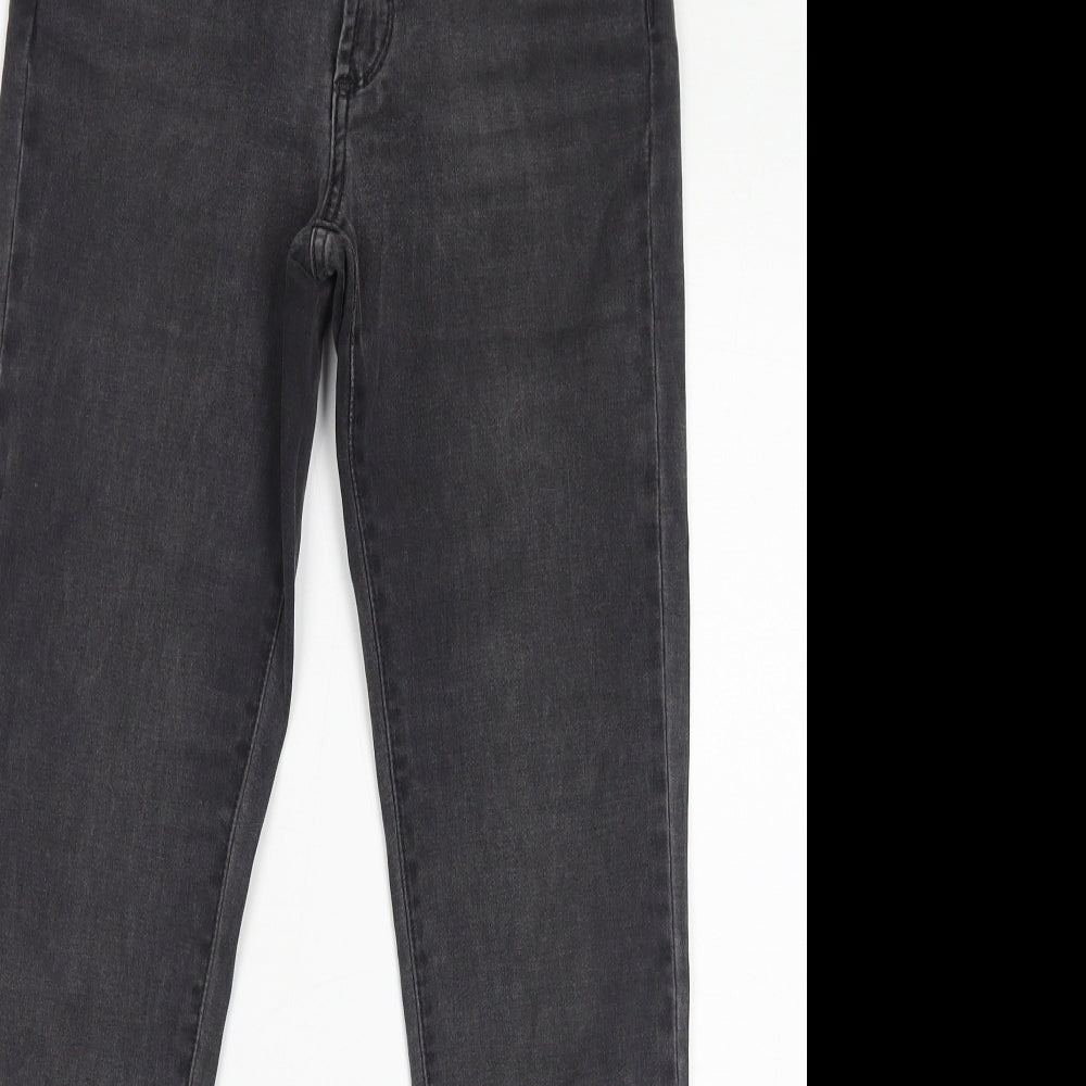 James Jeans Womens Grey Cotton Skinny Jeans Size 28 in L28 in Regular Zip