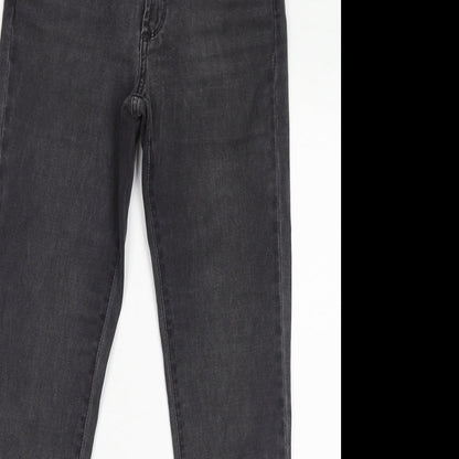 James Jeans Womens Grey Cotton Skinny Jeans Size 28 in L28 in Regular Zip