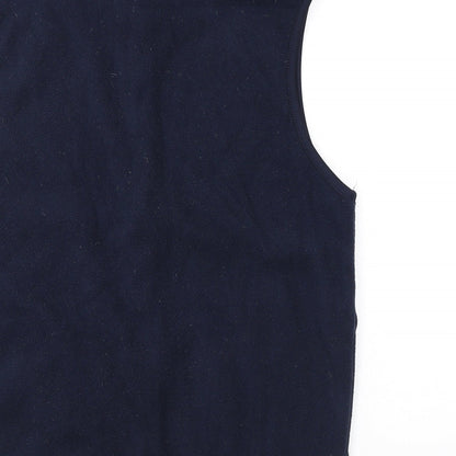 Aut Dex Mens Blue Gilet Jacket Size M Zip