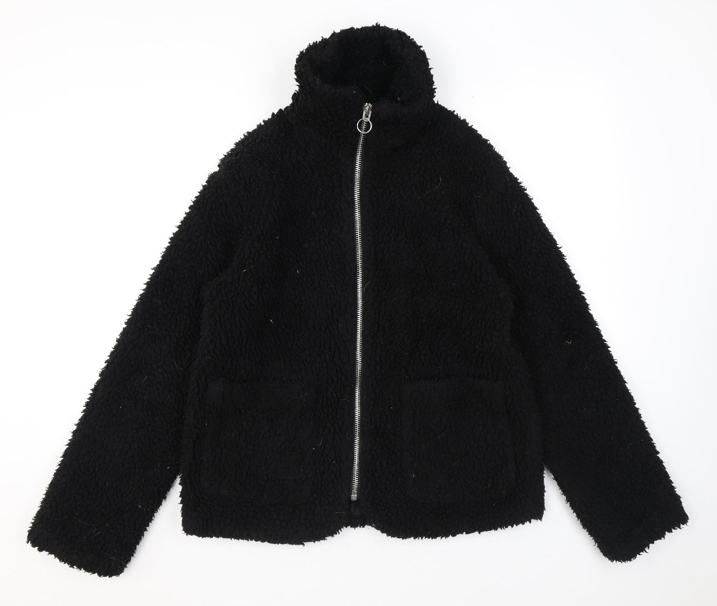 Womens UK Size S Topshop Black Jacket