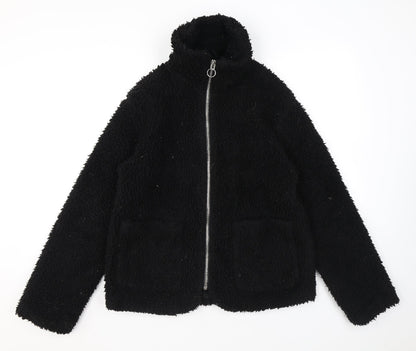 Womens UK Size S Topshop Black Jacket