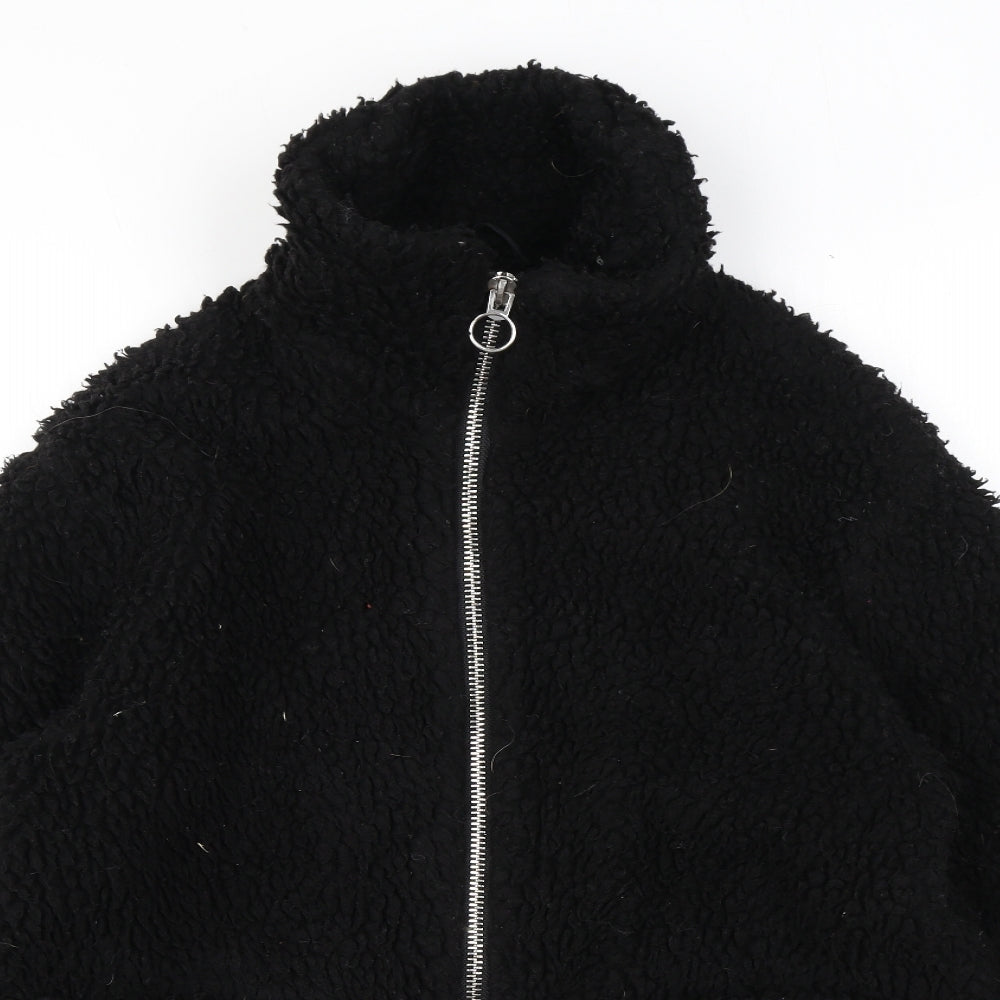 Womens UK Size S Topshop Black Jacket