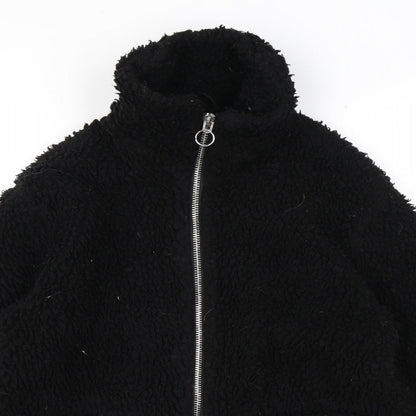 Womens UK Size S Topshop Black Jacket