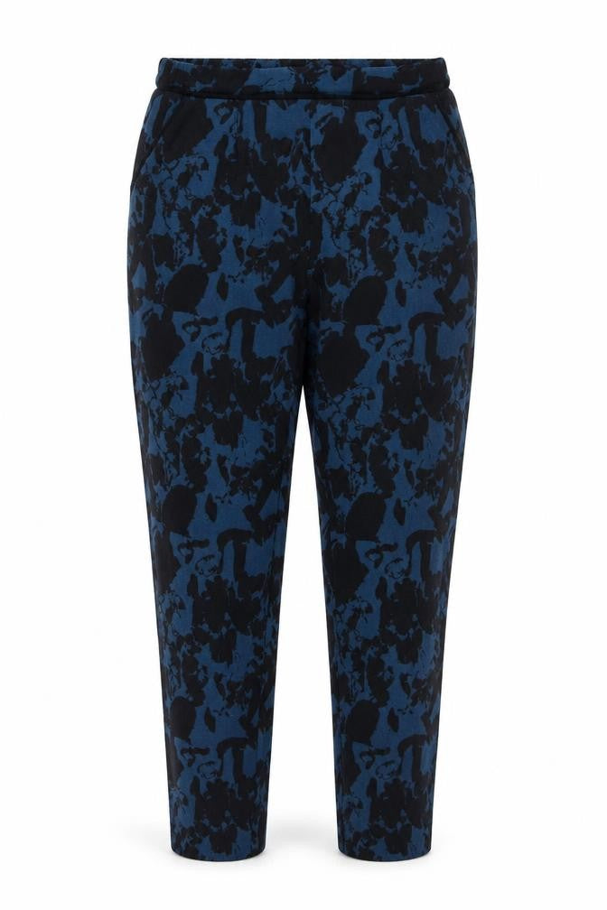 Womens UK Size S ICHI Regular Fit  Blue Trousers
