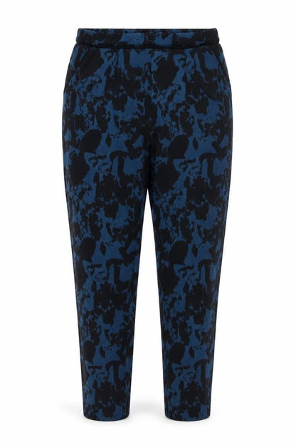 Womens UK Size S ICHI Regular Fit  Blue Trousers