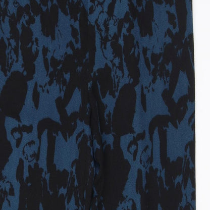 Womens UK Size S ICHI Regular Fit  Blue Trousers