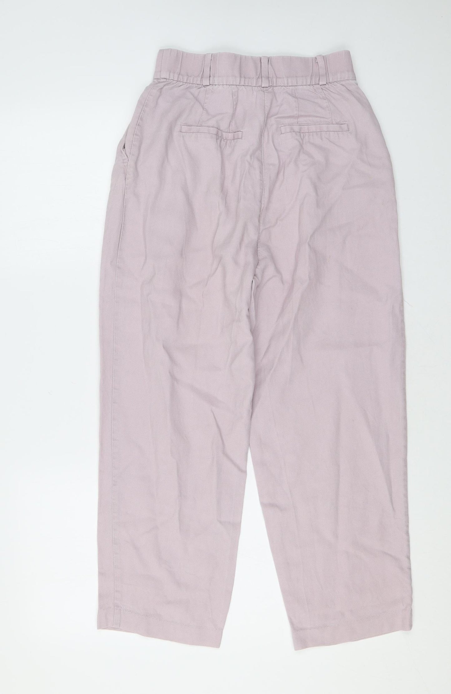 Womens UK Size 8 H&M Regular Fit  Purple Trousers