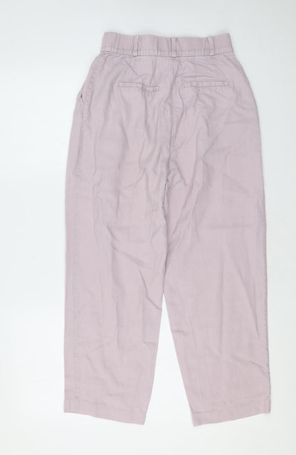 Womens UK Size 8 H&M Regular Fit  Purple Trousers