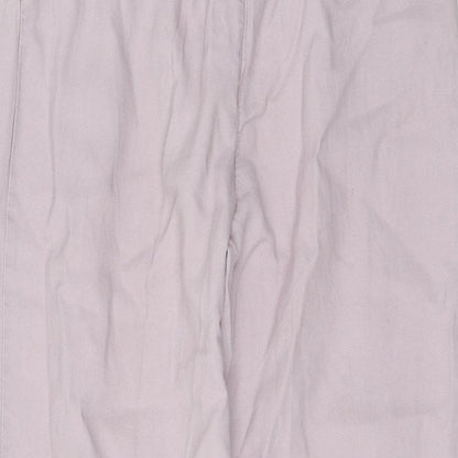 Womens UK Size 8 H&M Regular Fit  Purple Trousers