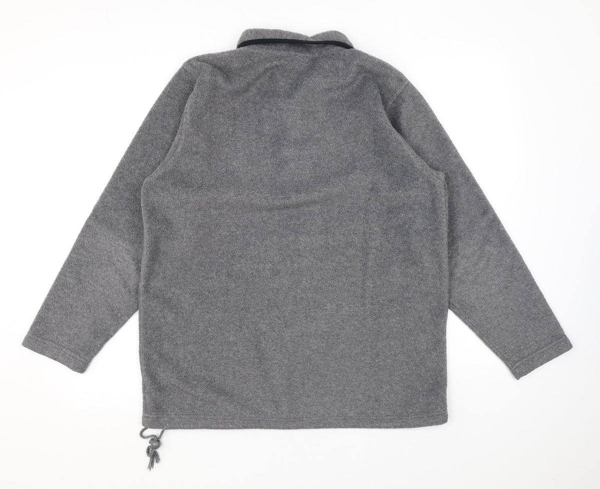 Mackays Mens Grey Polyester Pullover Sweatshirt Size S