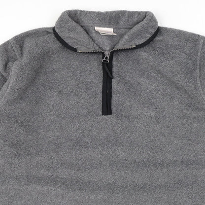 Mackays Mens Grey Polyester Pullover Sweatshirt Size S
