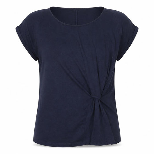 Womens UK Size 14 John Lewis Blue Basic T-Shirt
