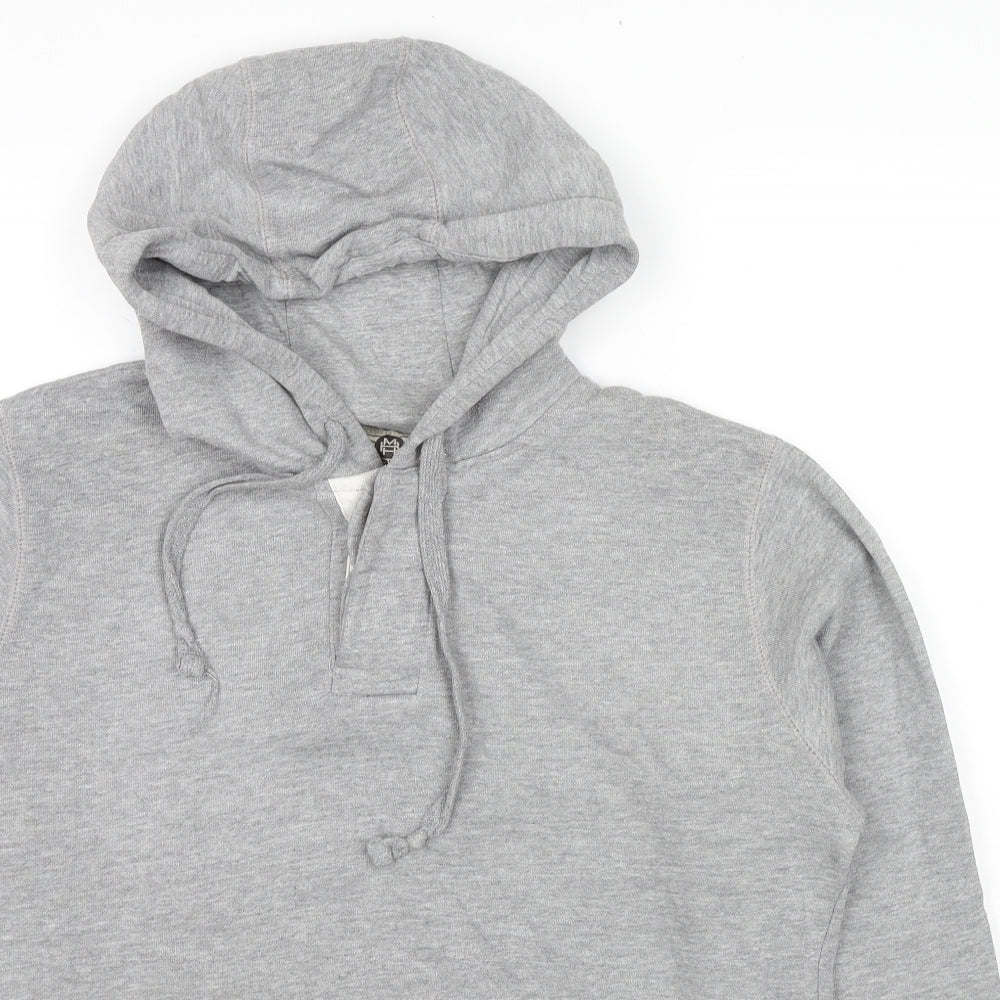 Mens UK Size M Burton Grey Pullover Hoodie
