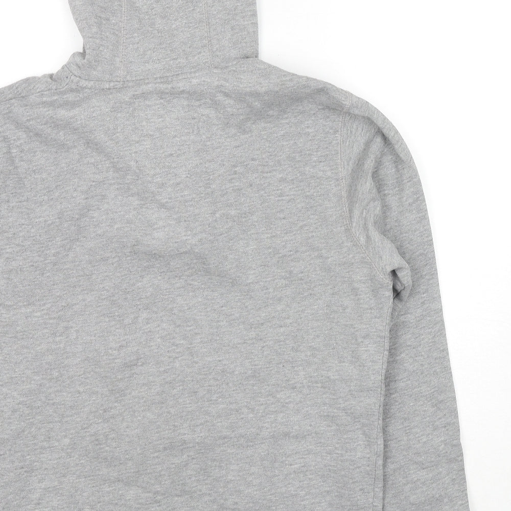 Mens UK Size M Burton Grey Pullover Hoodie