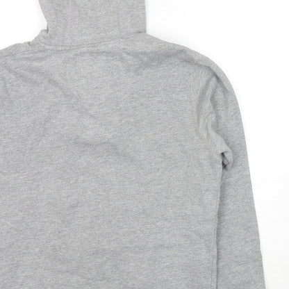 Mens UK Size M Burton Grey Pullover Hoodie