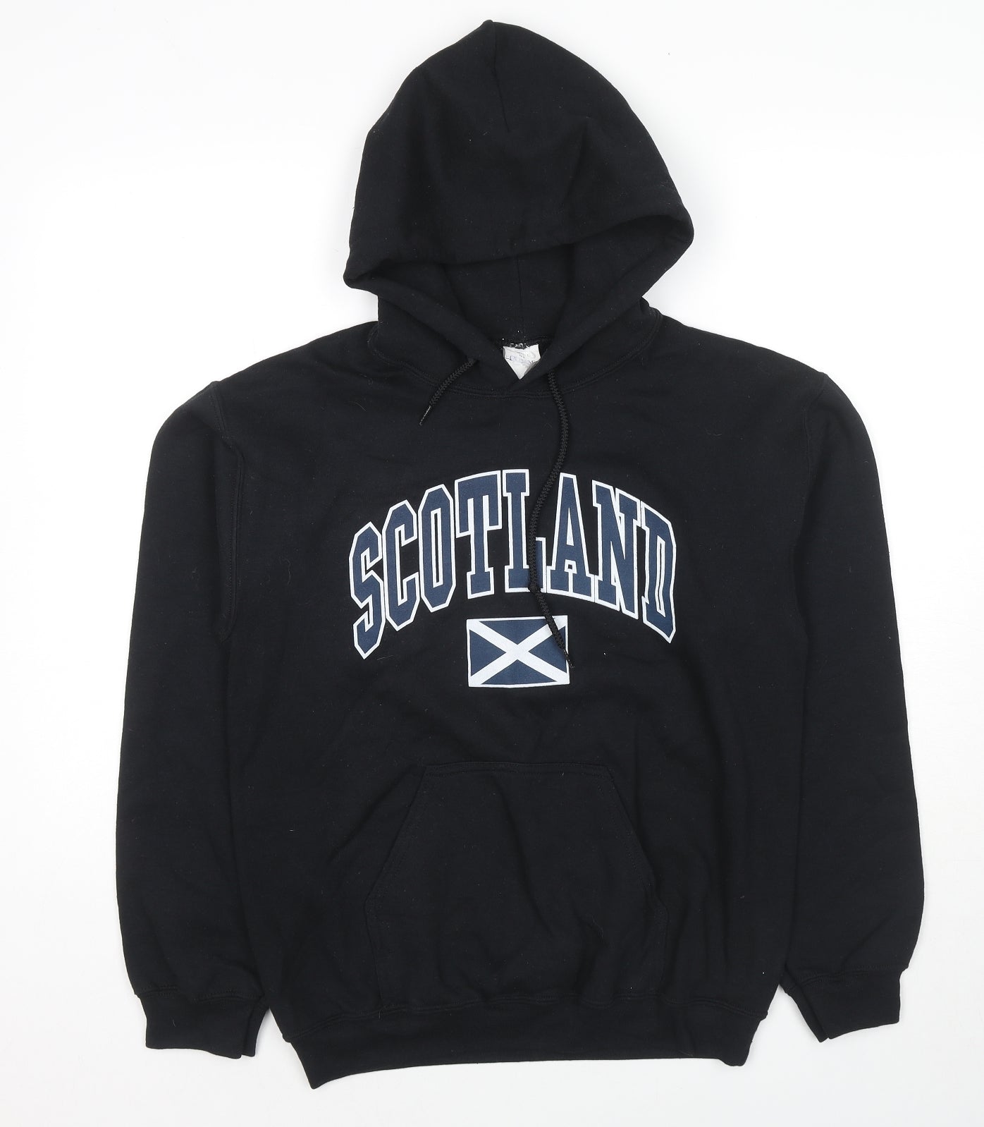 Gildan Womens Black Cotton Pullover Hoodie Size S Pullover - Scotland
