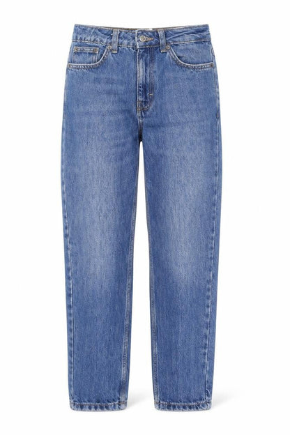 Womens UK Size 24 in Topshop Regular Fit Straight Blue Jeans