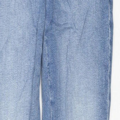 Noisy may Womens Blue Cotton Skinny Jeans Size 25 in L32 in Regular Zip