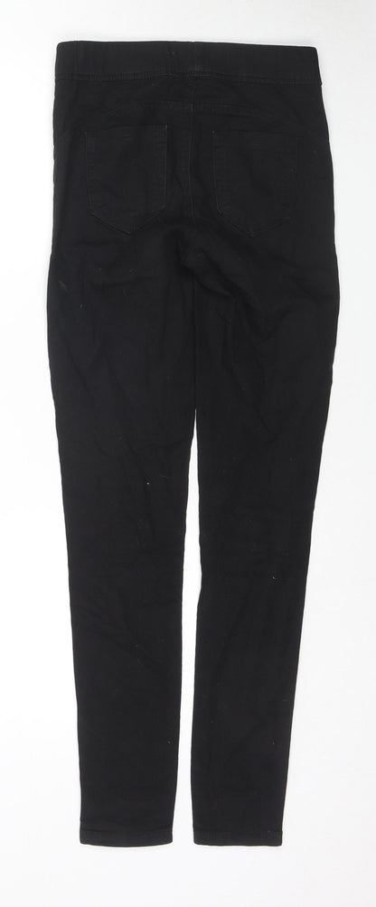 Denim & Co. Womens Black Cotton Jegging Jeans Size 6 L30 in Regular