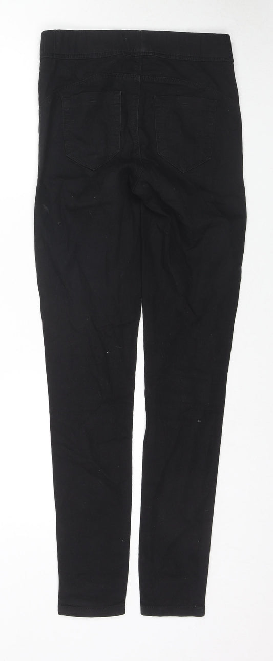 Denim & Co. Womens Black Cotton Jegging Jeans Size 6 L30 in Regular