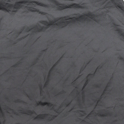 PRETTYLITTLETHING Womens Black Polyethylene Mini Skirt Size 8