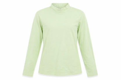 Womens UK Size 8 Marks and Spencer Green Basic T-Shirt