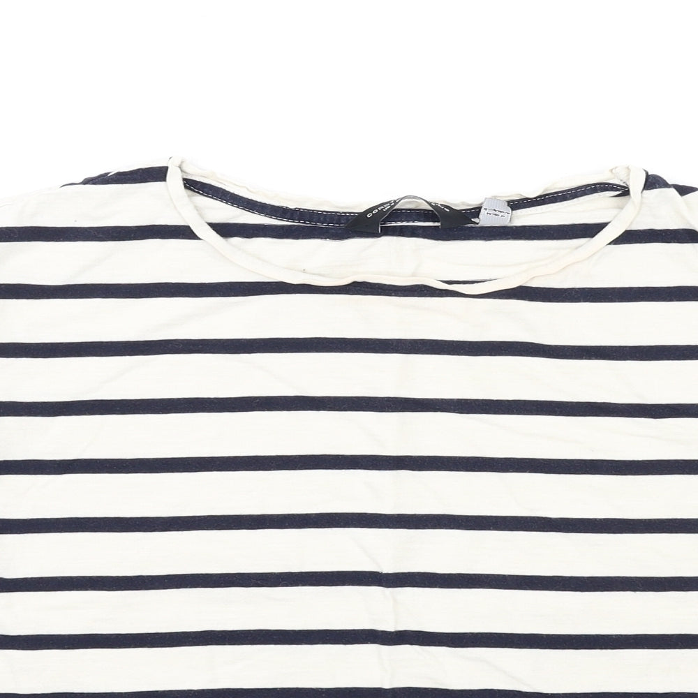 Womens UK Size 8 Dorothy Perkins Ivory Basic T-Shirt