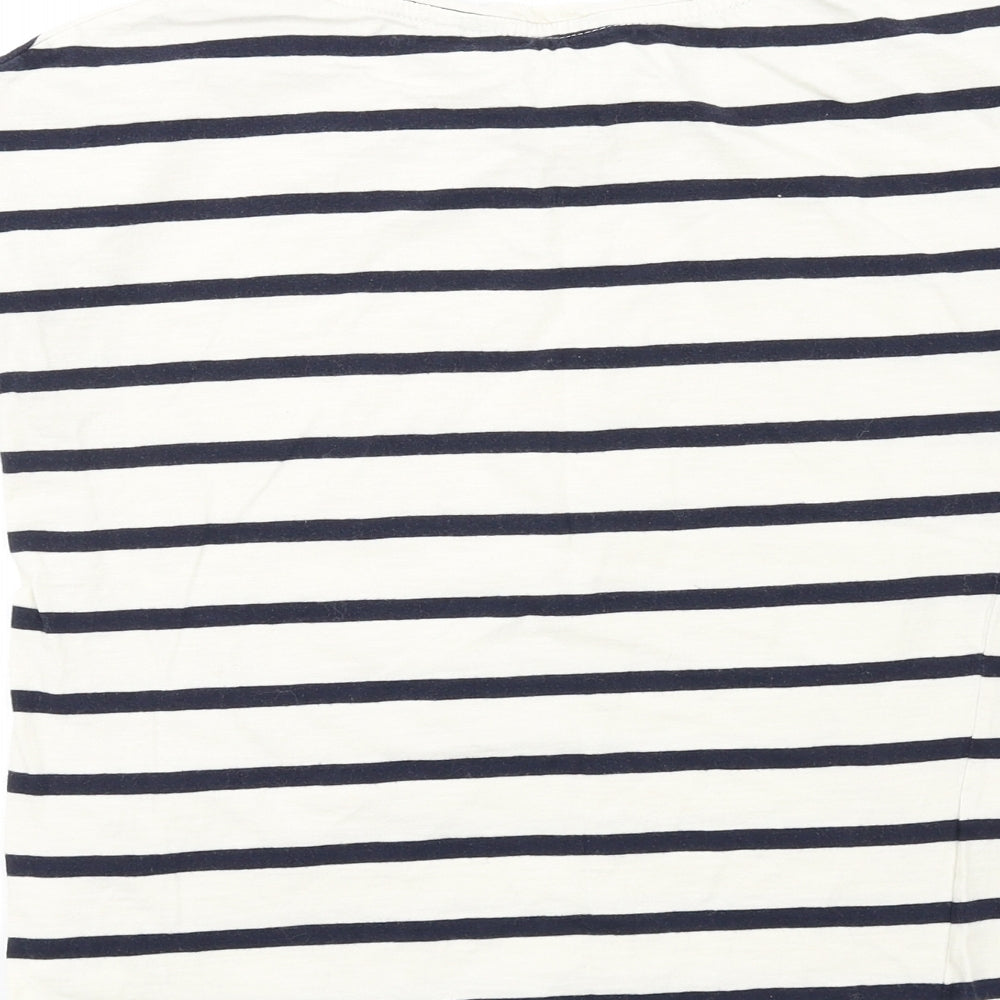 Womens UK Size 8 Dorothy Perkins Ivory Basic T-Shirt