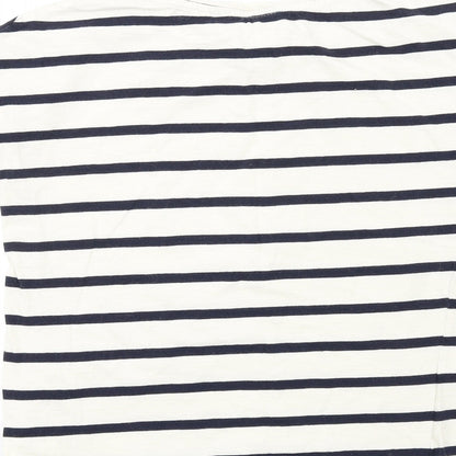 Womens UK Size 8 Dorothy Perkins Ivory Basic T-Shirt