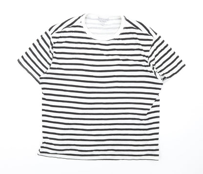 Womens UK Size M Another Influence White Basic T-Shirt