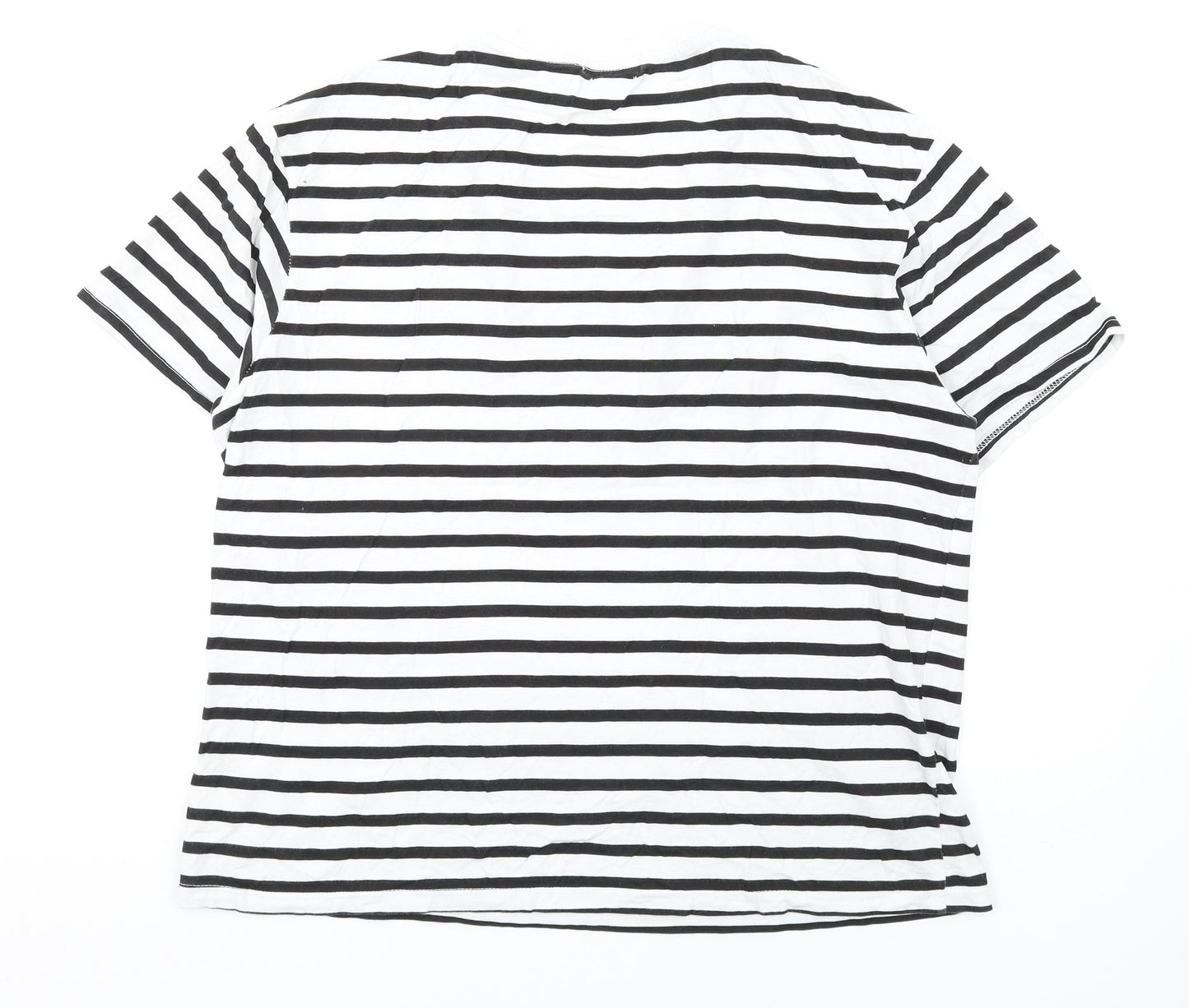 Womens UK Size M Another Influence White Basic T-Shirt