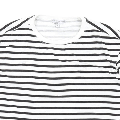 Womens UK Size M Another Influence White Basic T-Shirt