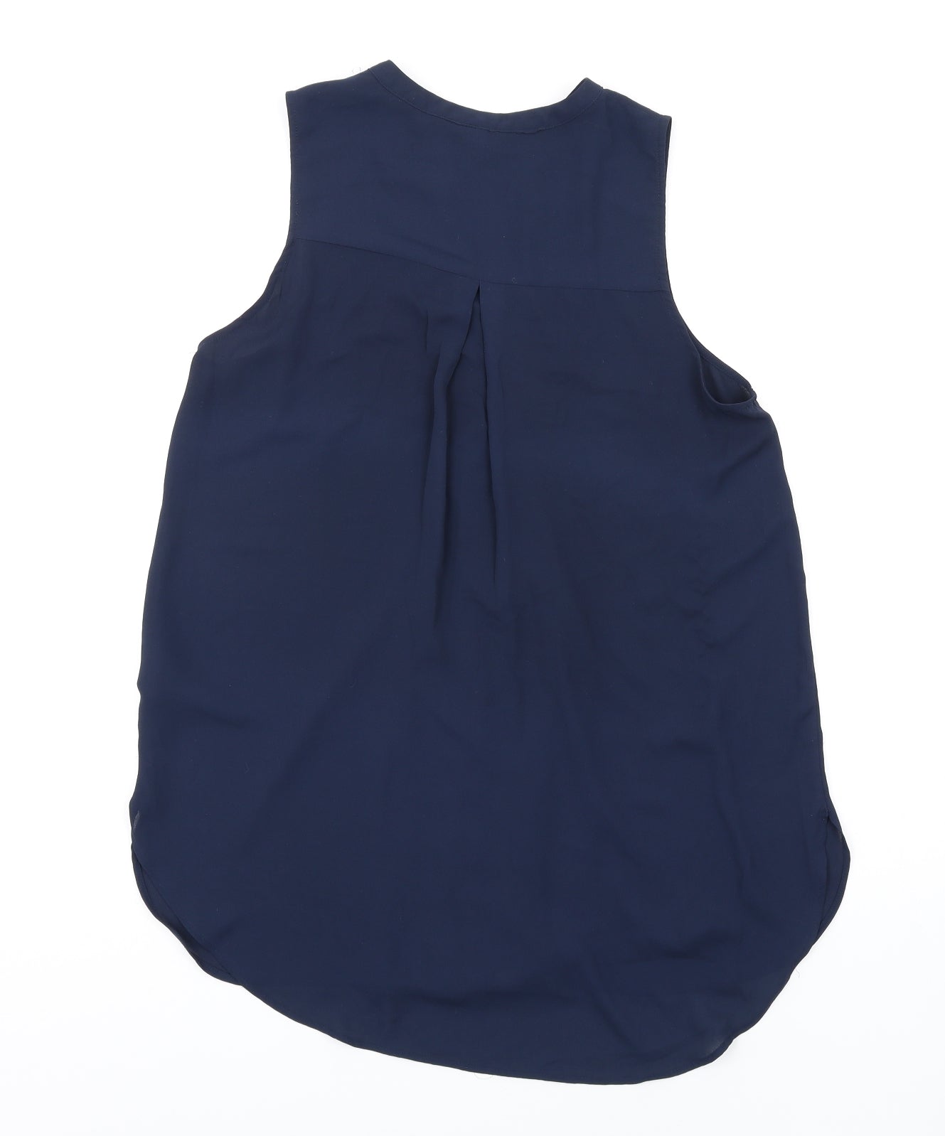 Womens UK Size 10 H&M Blue Basic Blouse