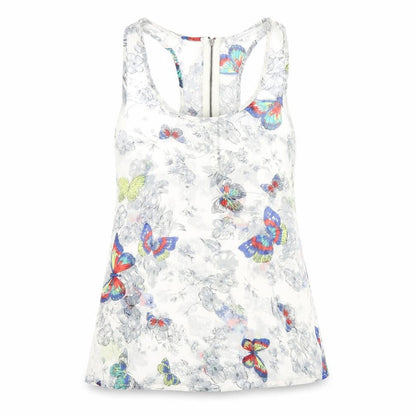 Womens UK Size 8 Glamorous Grey Basic Tank
