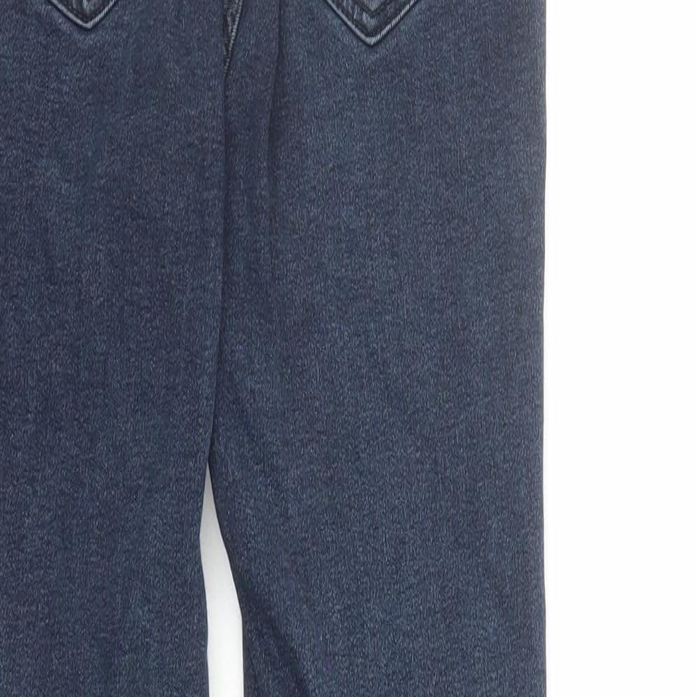 Zara Womens Blue Polyester Skinny Jeans Size 26 in L28 in Regular Zip