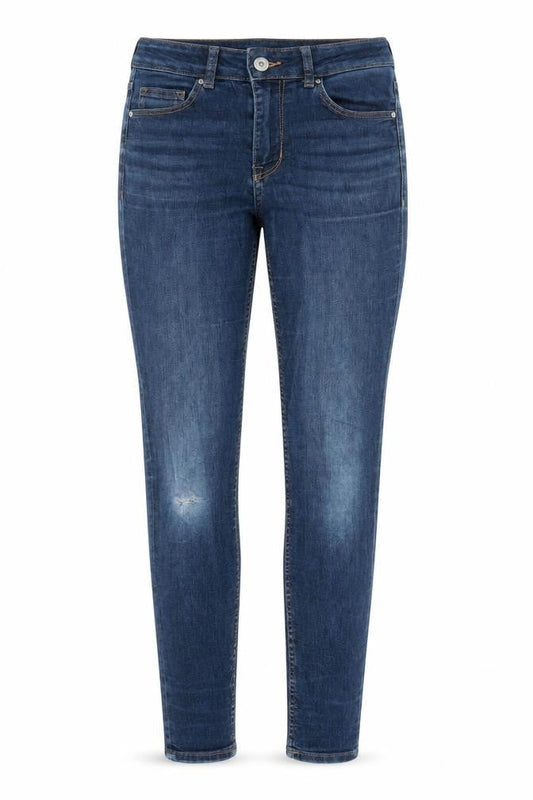 Womens UK Size 8 Divided by H&M Regular Fit Skinny Blue Jeans