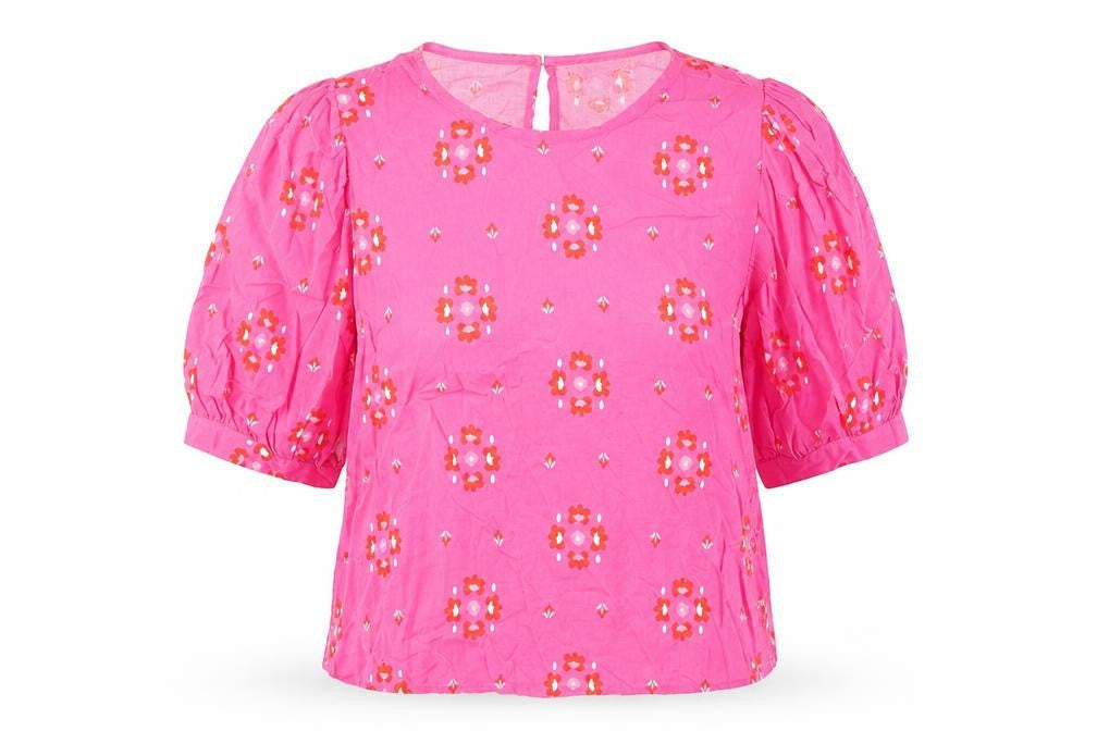 Womens UK Size 8 Marks and Spencer Pink Basic Blouse